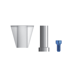 Циліндр гібридний кутового конічного абатмента In-Kone® ST (+гвинт)
