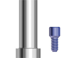 Циліндр титановий гладкий кутового конічного абатмента In-Kone® ST (+гвинт)