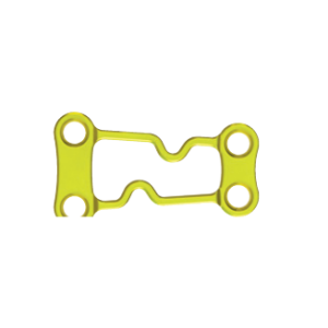 Пластина локального регулювання (товщ. 1 мм, коротка )