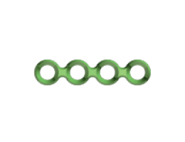 Пластина MINITEK ( товщ. 0.6 мм, 4 отвори, без перемички )