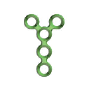 Пластина MINITEK (Y - подібна, товщ. 0.6 мм, 5 отворів)