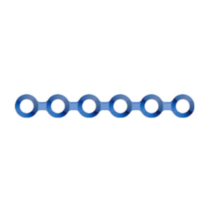 Пластина MICROTEK, товщ. 0.6 мм, 6 отворів
